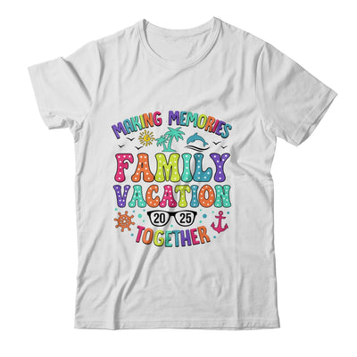 Family Vacation 2025 Beach Matching Summer Vacation Shirt & Tank Top | teecentury