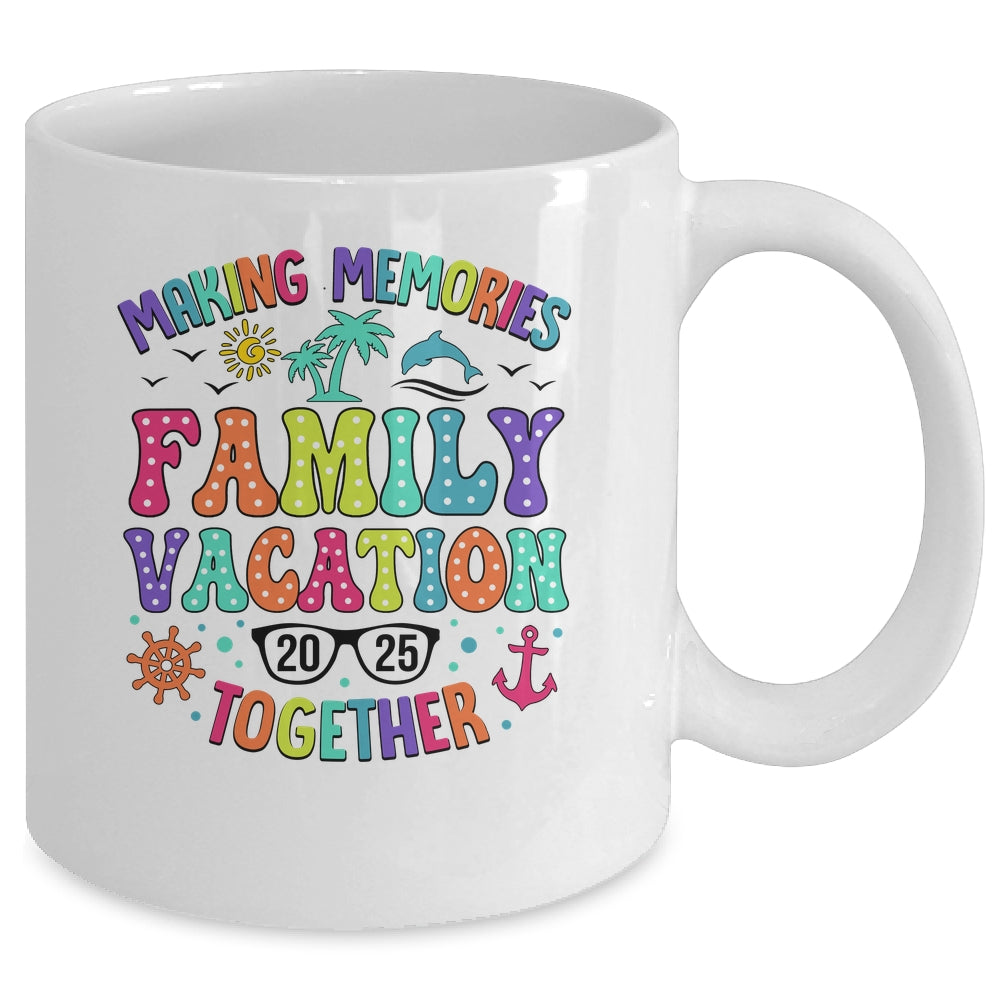 Family Vacation 2025 Beach Matching Summer Vacation Mug | teecentury