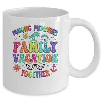Family Vacation 2025 Beach Matching Summer Vacation Mug | teecentury