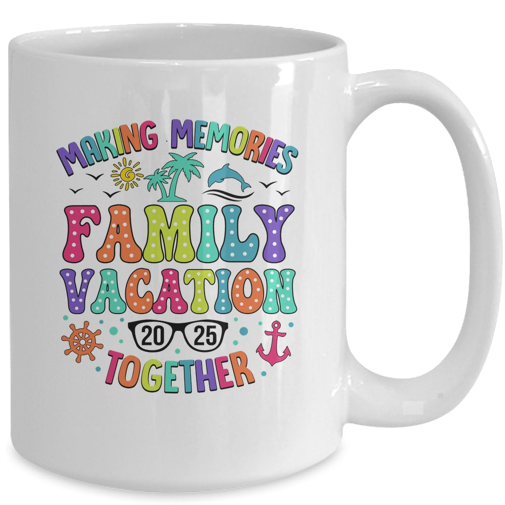 Family Vacation 2025 Beach Matching Summer Vacation Mug | teecentury