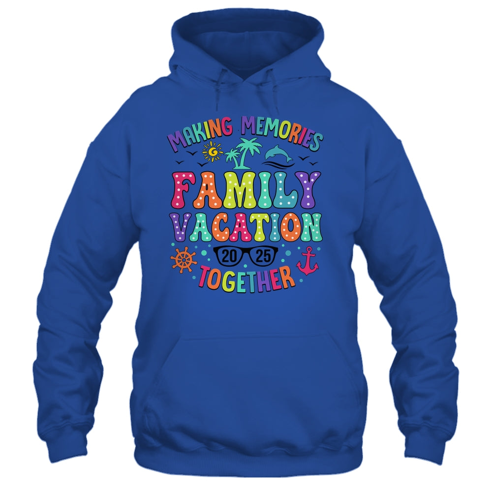 Family Vacation 2025 Beach Matching Summer Vacation Shirt & Tank Top | teecentury