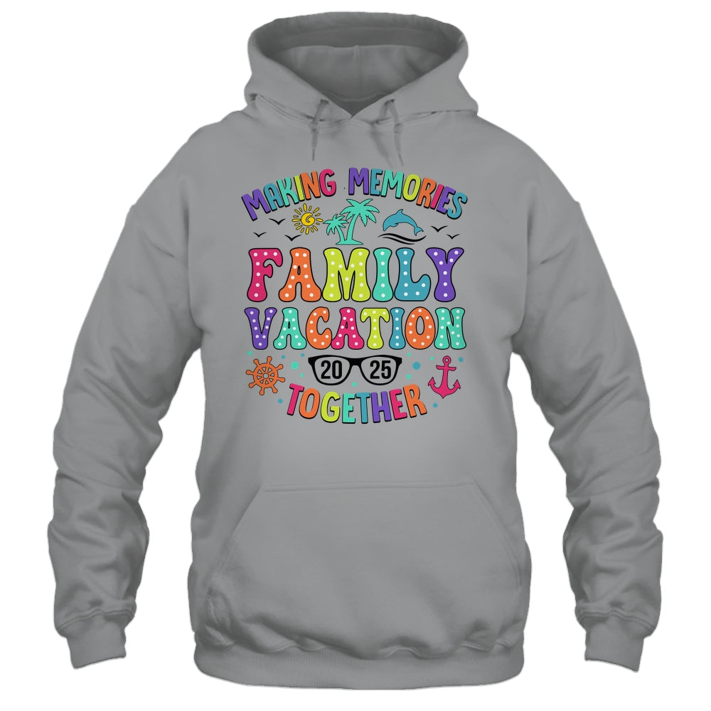 Family Vacation 2025 Beach Matching Summer Vacation Shirt & Tank Top | teecentury