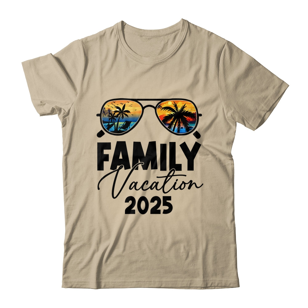 Family Vacation 2025 Beach Summer Family Together Vacation Shirt & Tank Top | teecentury