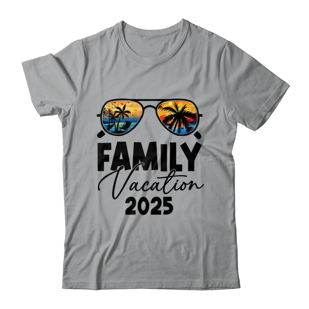 Family Vacation 2025 Beach Summer Family Together Vacation Shirt & Tank Top | teecentury