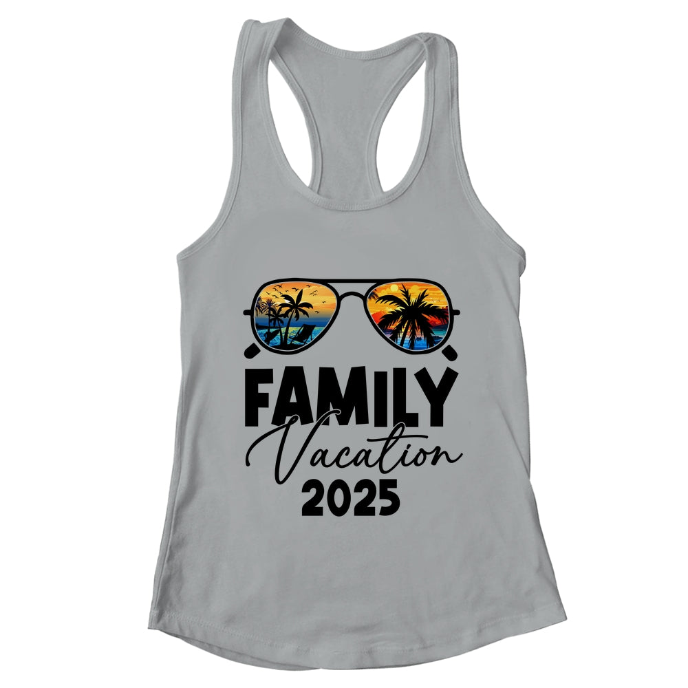 Family Vacation 2025 Beach Summer Family Together Vacation Shirt & Tank Top | teecentury