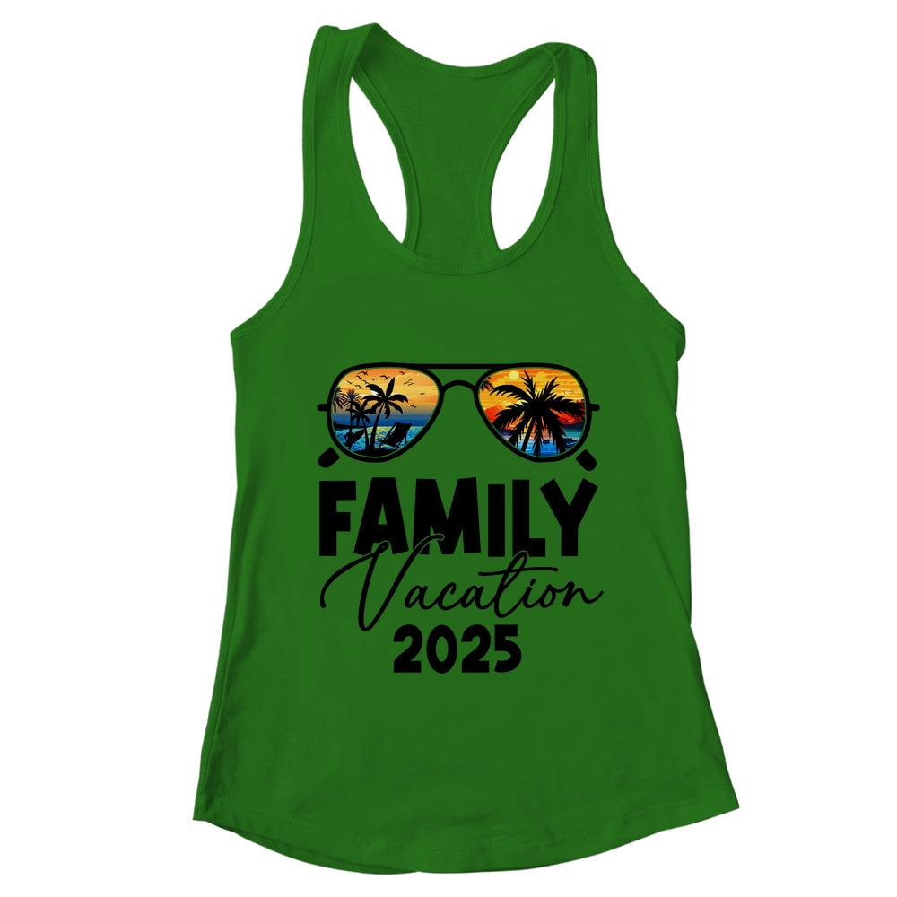 Family Vacation 2025 Beach Summer Family Together Vacation Shirt & Tank Top | teecentury