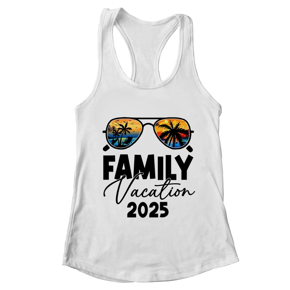 Family Vacation 2025 Beach Summer Family Together Vacation Shirt & Tank Top | teecentury