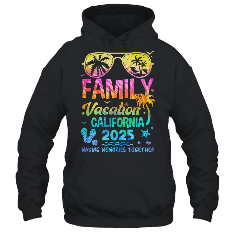 Family Vacation 2025 California Matching Memories Together Shirt & Tank Top | teecentury