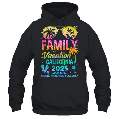 Family Vacation 2025 California Matching Memories Together Shirt & Tank Top | teecentury