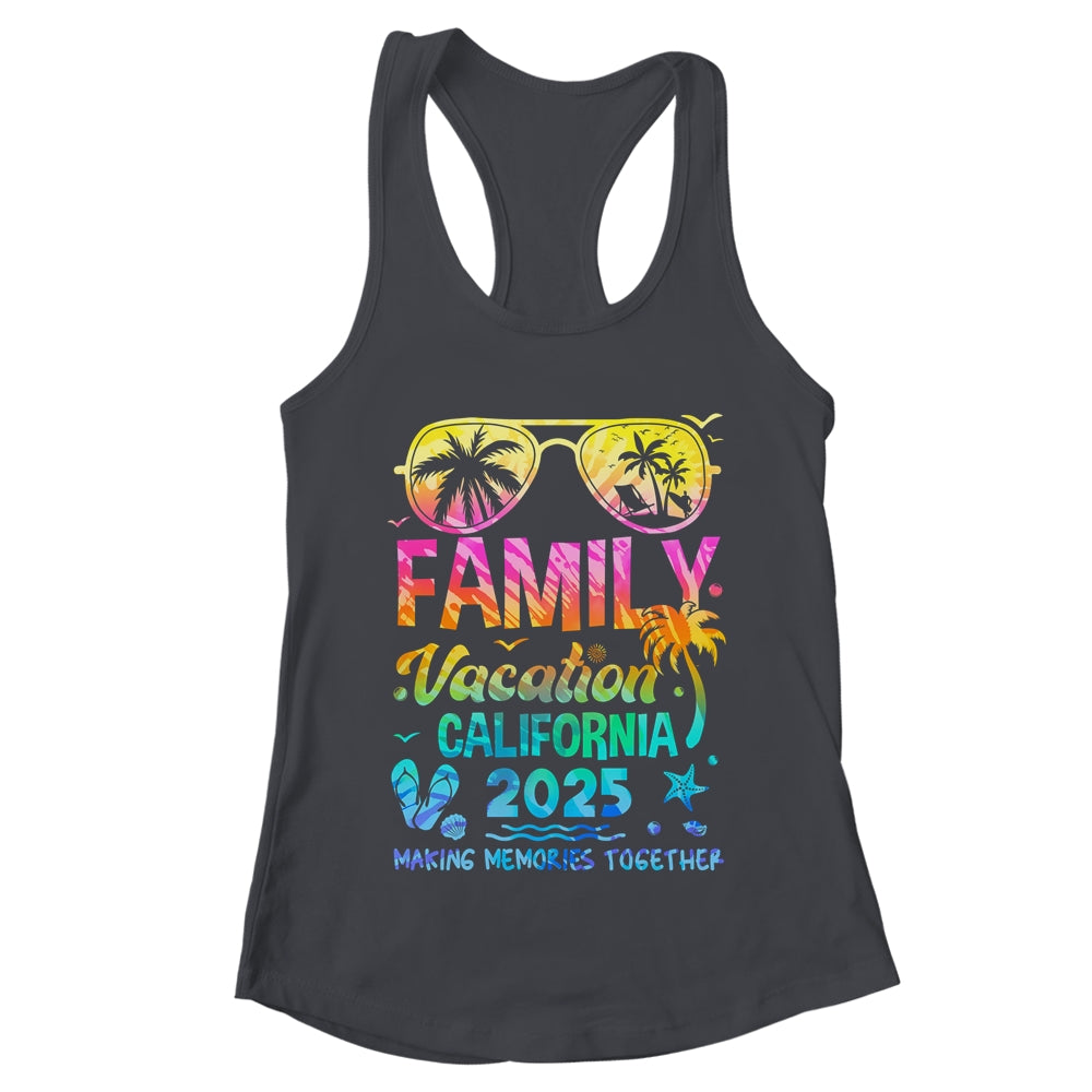 Family Vacation 2025 California Matching Memories Together Shirt & Tank Top | teecentury