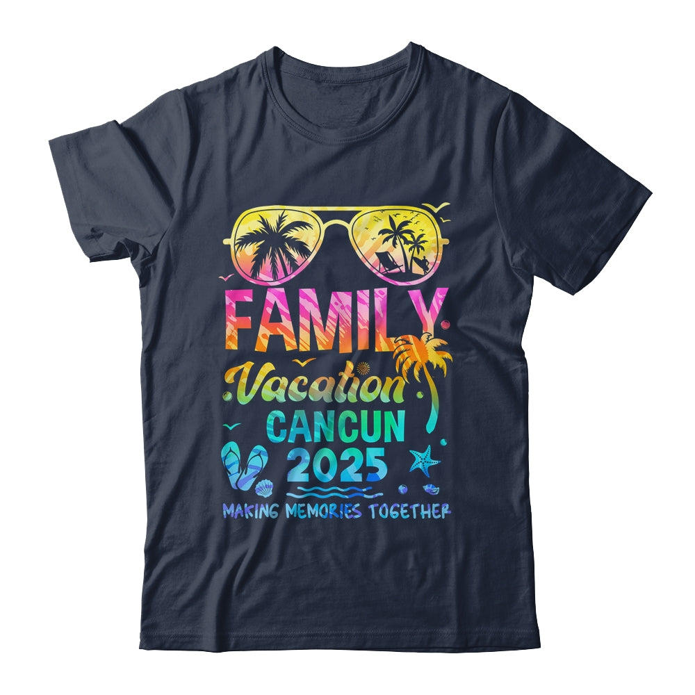Family Vacation 2025 Cancun Matching Memories Together Shirt & Tank Top | teecentury