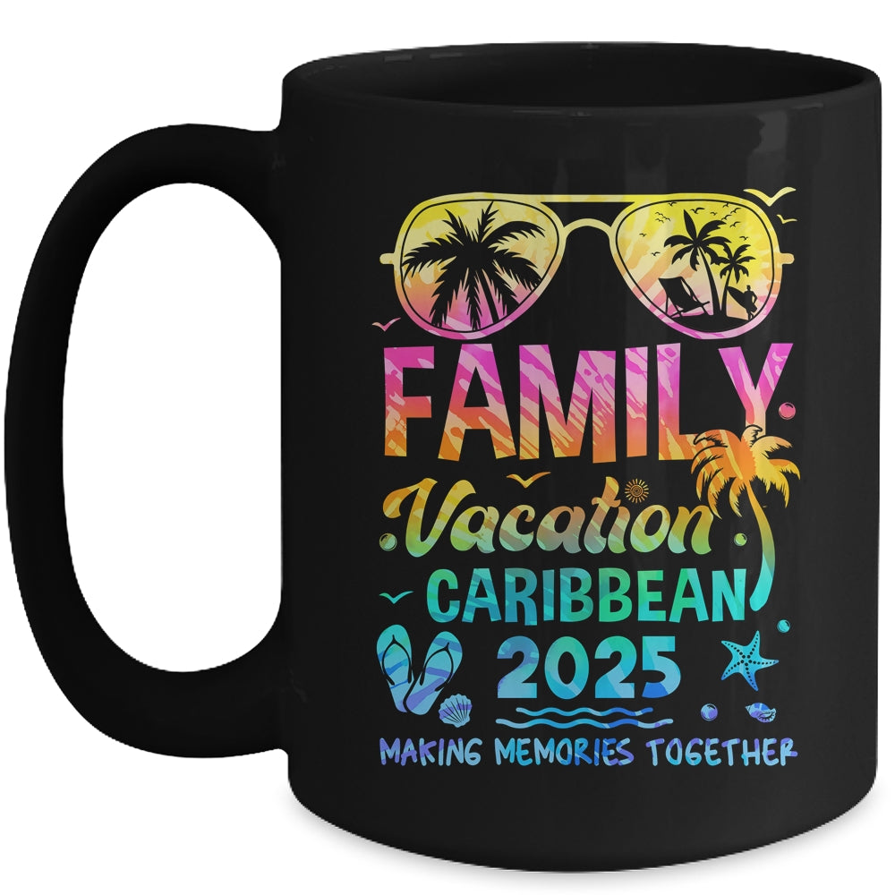 Family Vacation 2025 Caribbean Matching Memories Together Mug | teecentury