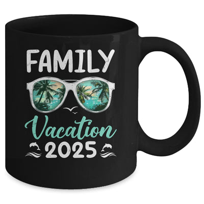 Family Vacation 2025 Family Group Matching Summer Beach Trip Mug | teecentury