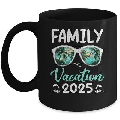 Family Vacation 2025 Family Group Matching Summer Beach Trip Mug | teecentury