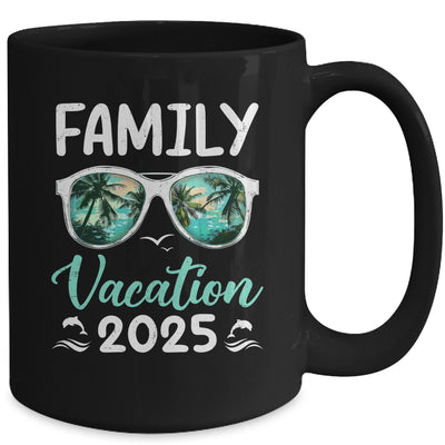 Family Vacation 2025 Family Group Matching Summer Beach Trip Mug | teecentury