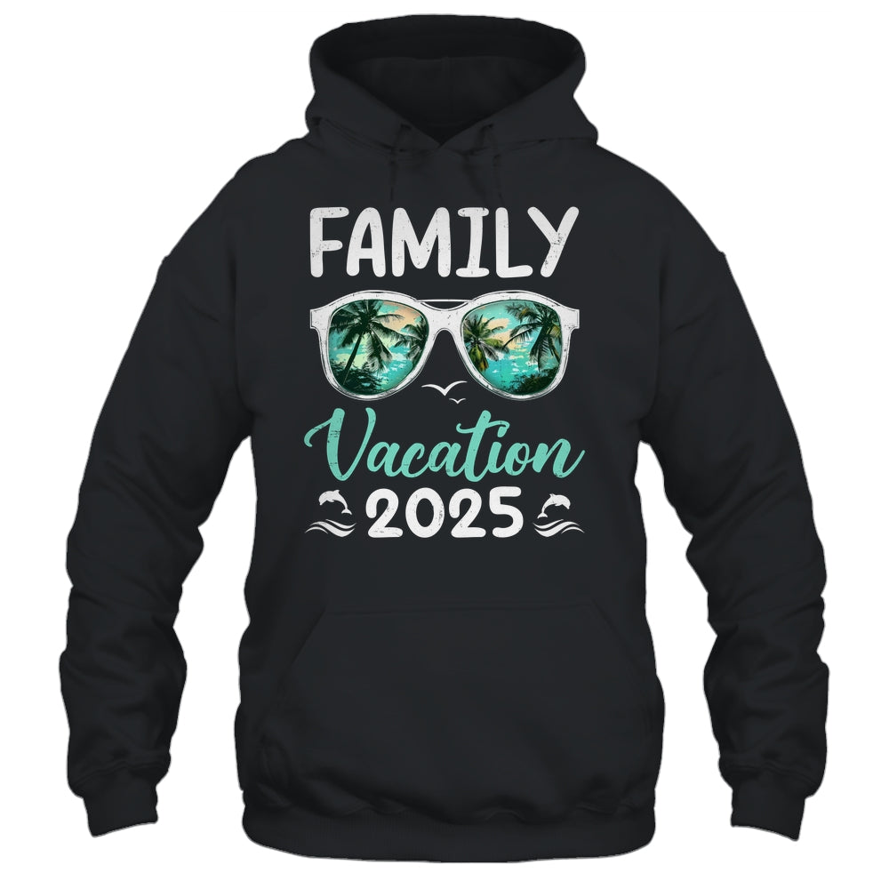 Family Vacation 2025 Family Group Matching Summer Beach Trip Shirt & Tank Top | teecentury