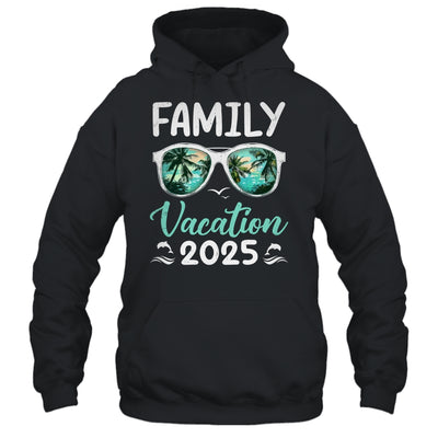 Family Vacation 2025 Family Group Matching Summer Beach Trip Shirt & Tank Top | teecentury