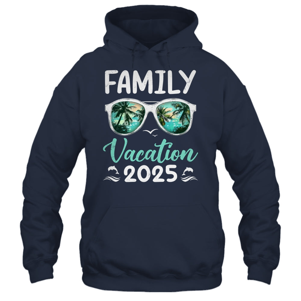 Family Vacation 2025 Family Group Matching Summer Beach Trip Shirt & Tank Top | teecentury