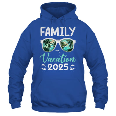 Family Vacation 2025 Family Group Matching Summer Beach Trip Shirt & Tank Top | teecentury