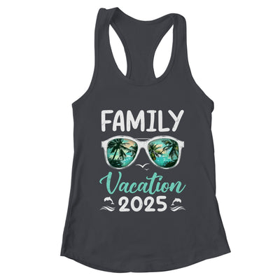 Family Vacation 2025 Family Group Matching Summer Beach Trip Shirt & Tank Top | teecentury