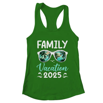Family Vacation 2025 Family Group Matching Summer Beach Trip Shirt & Tank Top | teecentury