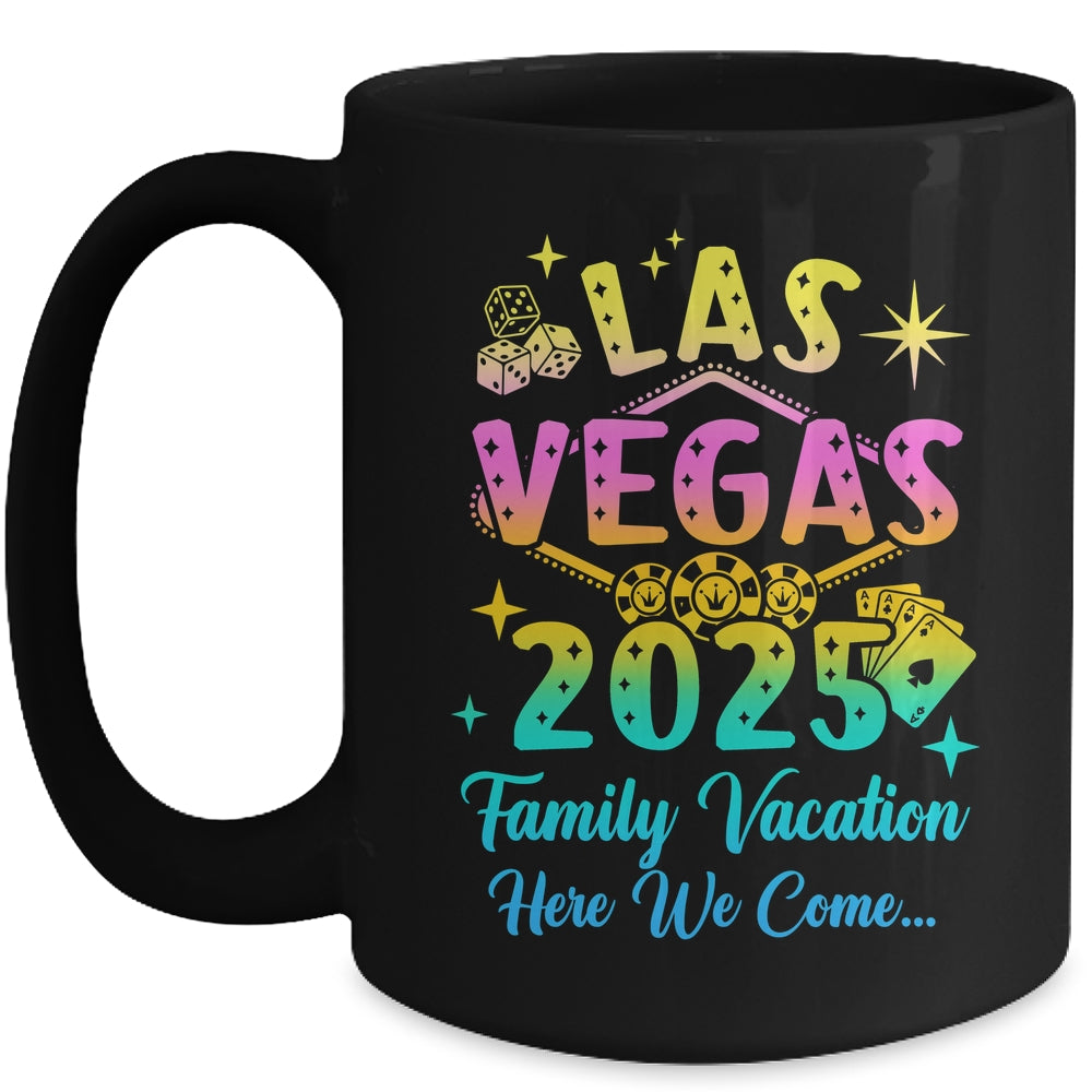 Family Vacation 2025 Las Vegas Matching Family Trip Group Mug | teecentury