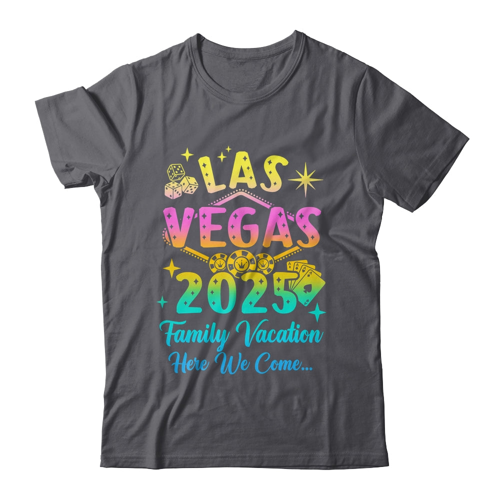 Family Vacation 2025 Las Vegas Matching Family Trip Group Shirt & Tank Top | teecentury