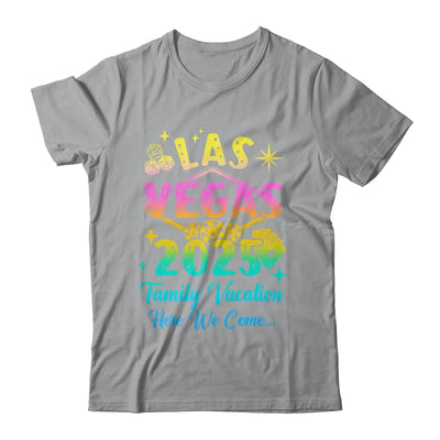 Family Vacation 2025 Las Vegas Matching Family Trip Group Shirt & Tank Top | teecentury