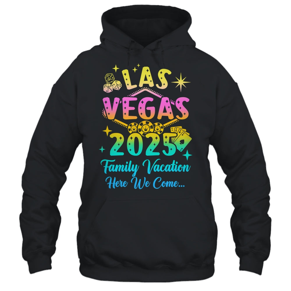 Family Vacation 2025 Las Vegas Matching Family Trip Group Shirt & Tank Top | teecentury