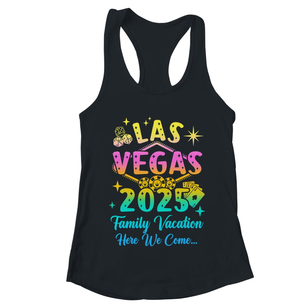 Family Vacation 2025 Las Vegas Matching Family Trip Group Shirt & Tank Top | teecentury