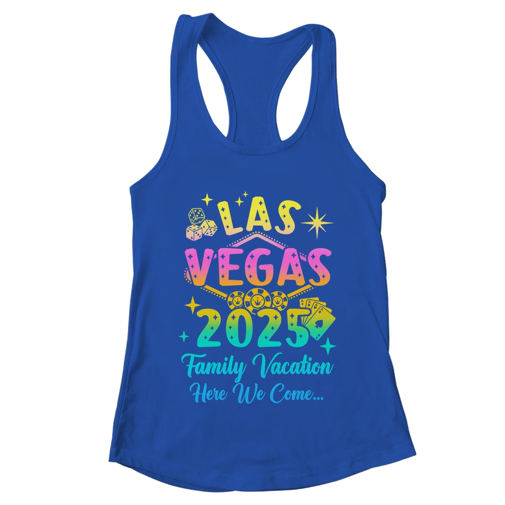 Family Vacation 2025 Las Vegas Matching Family Trip Group Shirt & Tank Top | teecentury