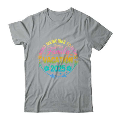 Family Vacation 2025 Making Memories Matching Summer Vacation Shirt & Tank Top | teecentury