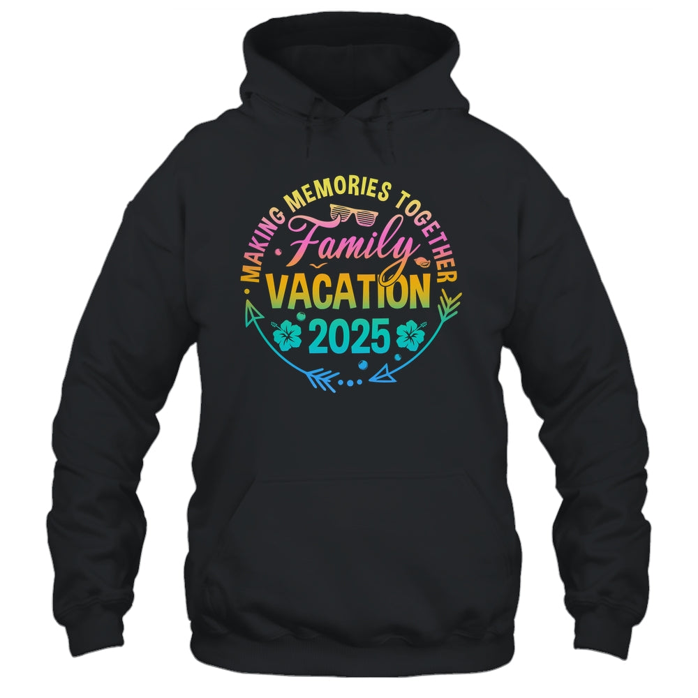 Family Vacation 2025 Making Memories Matching Summer Vacation Shirt & Tank Top | teecentury