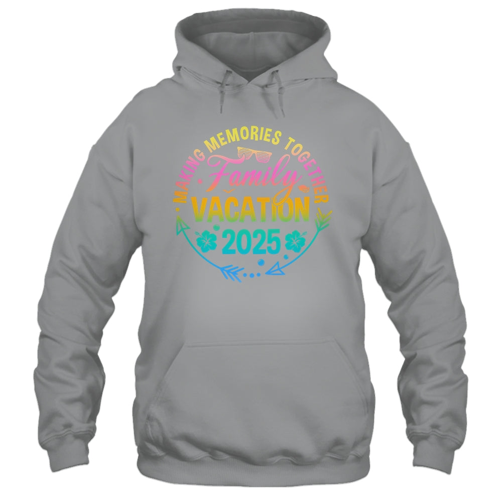 Family Vacation 2025 Making Memories Matching Summer Vacation Shirt & Tank Top | teecentury