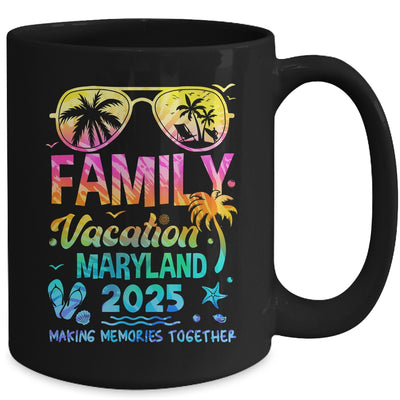 Family Vacation 2025 Maryland Matching Memories Together Mug | teecentury