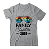 Family Vacation 2025 Matching Family Summer Vacation Shirt & Tank Top | teecentury