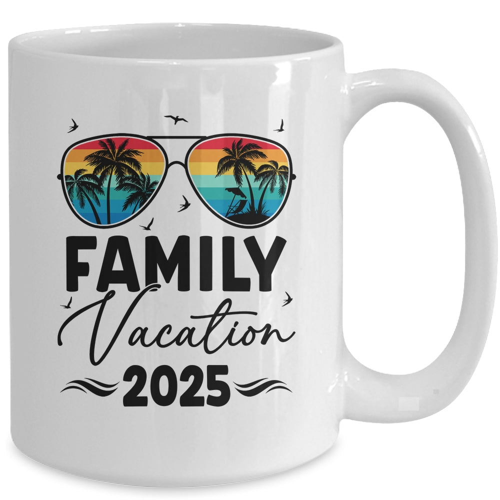 Family Vacation 2025 Matching Family Summer Vacation Mug | teecentury