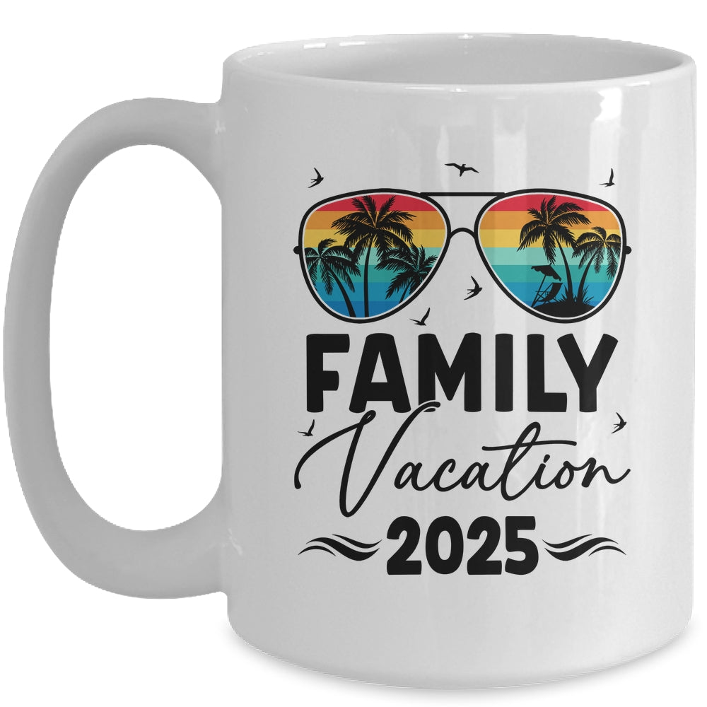Family Vacation 2025 Matching Family Summer Vacation Mug | teecentury