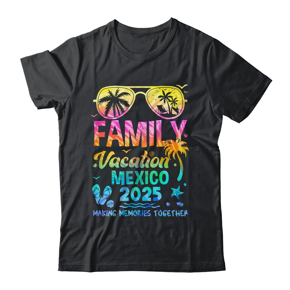 Family Vacation 2025 Mexico Matching Memories Together Shirt & Tank Top | teecentury