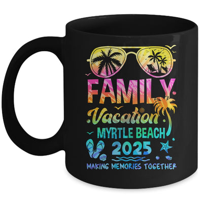 Family Vacation 2025 Myrtle Beach Matching Memories Together Mug | teecentury