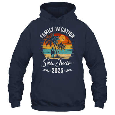 Family Vacation 2025 Vintage San Juan Summer Matching Trip Shirt & Tank Top | teecentury