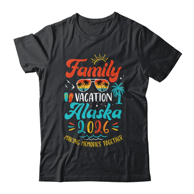Family Vacation 2026 Alaska Matching Summer Vacation Shirt & Tank Top | teecentury