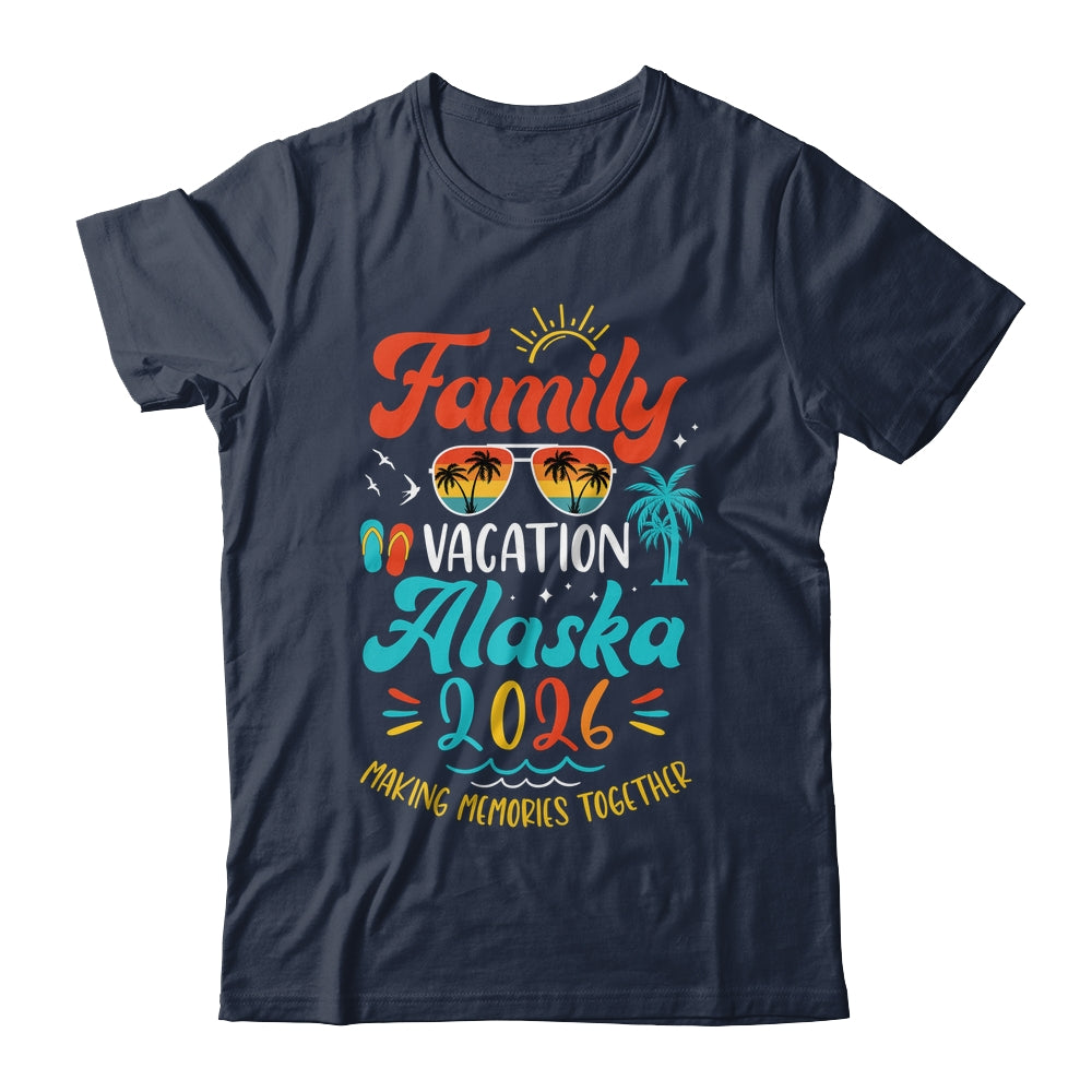 Family Vacation 2026 Alaska Matching Summer Vacation Shirt & Tank Top | teecentury