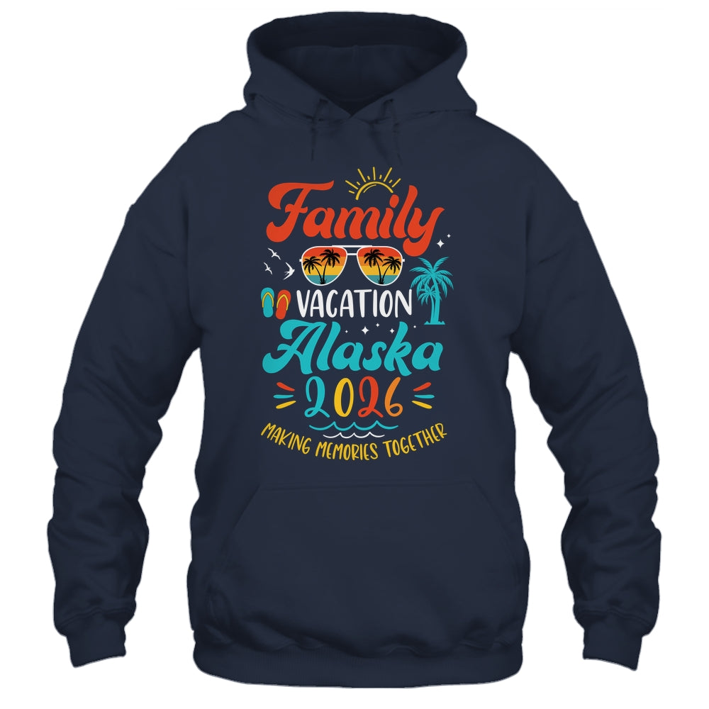 Family Vacation 2026 Alaska Matching Summer Vacation Shirt & Tank Top | teecentury