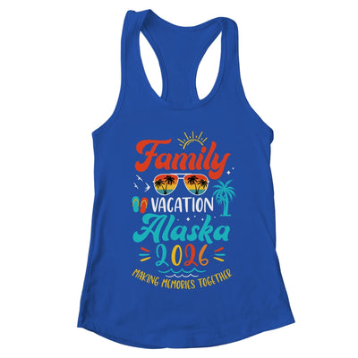 Family Vacation 2026 Alaska Matching Summer Vacation Shirt & Tank Top | teecentury