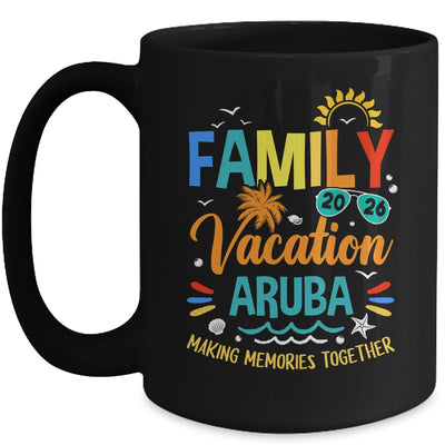 Family Vacation 2026 Aruba Making Memories Together Mug | teecentury