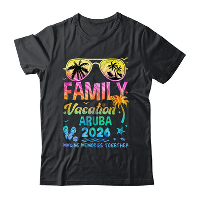 Family Vacation 2026 Aruba Matching Memories Together Shirt & Tank Top | teecentury