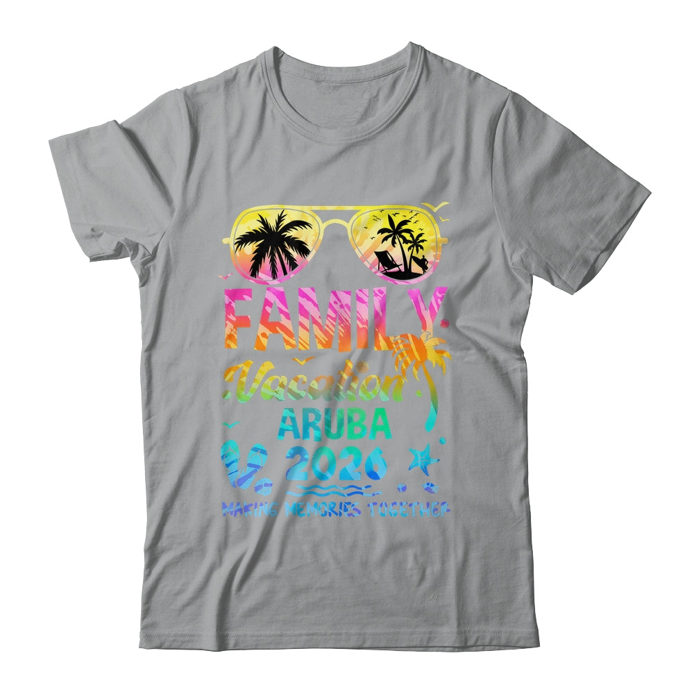 Family Vacation 2026 Aruba Matching Memories Together Shirt & Tank Top | teecentury