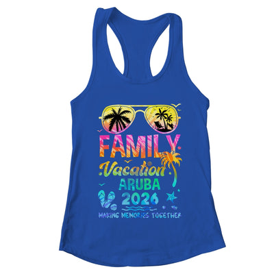 Family Vacation 2026 Aruba Matching Memories Together Shirt & Tank Top | teecentury