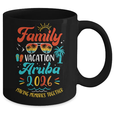 Family Vacation 2026 Aruba Matching Summer Vacation Mug | teecentury